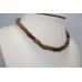 4 Line Real Mix Tourmaline Gemstone Diamond Cut Drop Beads String Necklace
